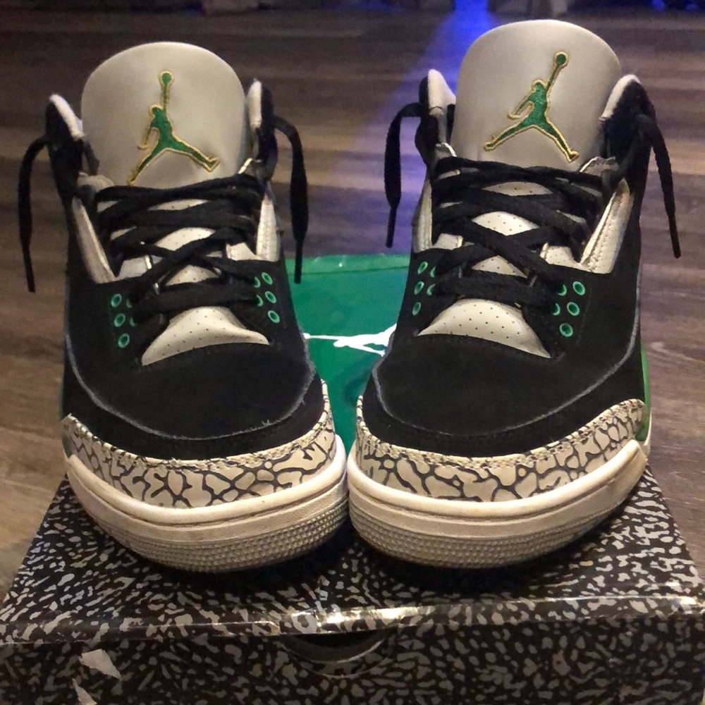 Jordan 3 pine green